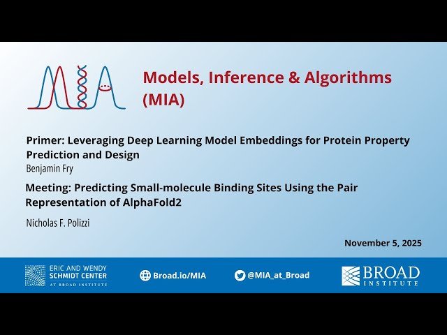 Predicting Small-Molecule Binding Sites Using AlphaFold2 and Leveraging Deep Learning Model Embeddings for Protein Property Prediction