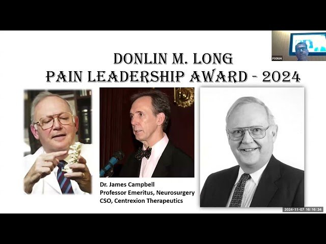 Listening, Learning and Innovating - A Journey in Pain Research and Treatment