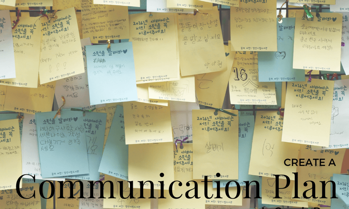 Create a Communication Plan in Google Docs