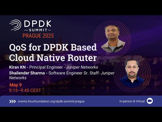 QoS for DPDK Based Cloud Native Router