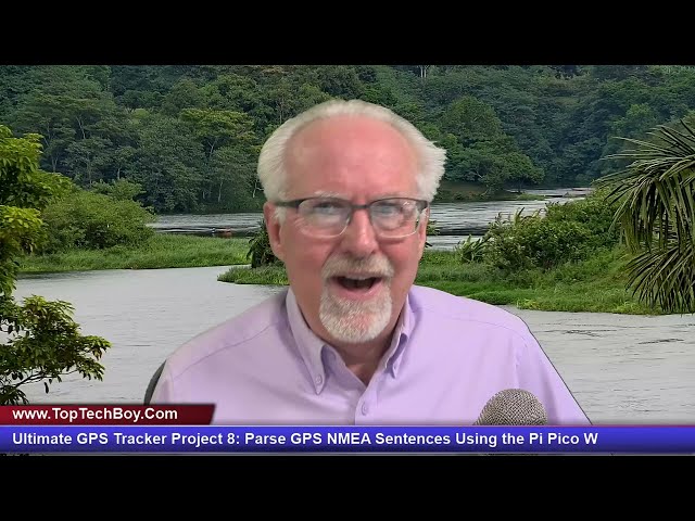 Ultimate GPS Tracker Project - Parse GPS NMEA Sentences Using the Pi Pico W - Project 8