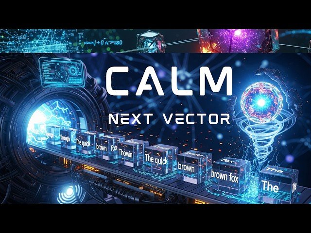 Beyond Next Token Prediction - CALM AI