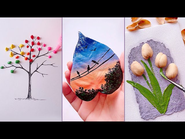 10 Cool Art Ideas for Beginners - Best Art Hacks and Painting Techniques