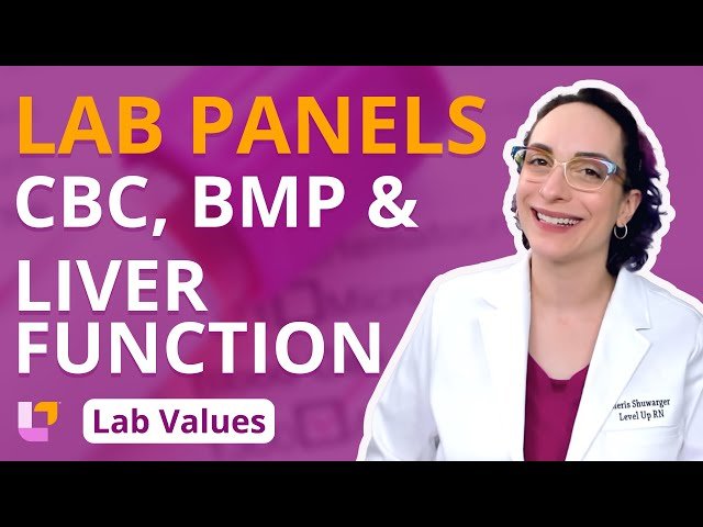 Lab Values: Lab Panels - CBC, BMP and Liver Function