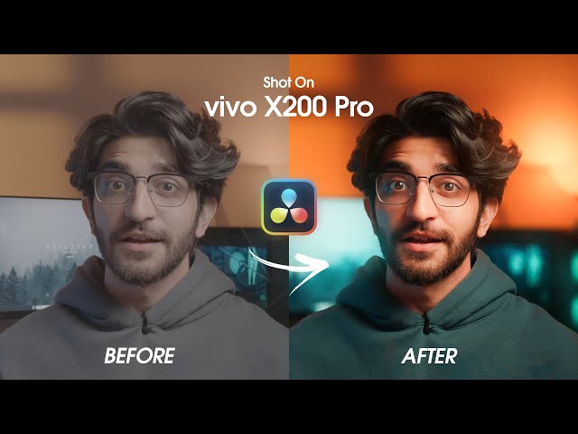 Color Grading LOG Videos in DaVinci Resolve - Vivo X200 Pro Tutorial