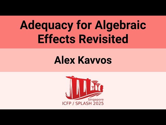 Adequacy for Algebraic Effects Revisited