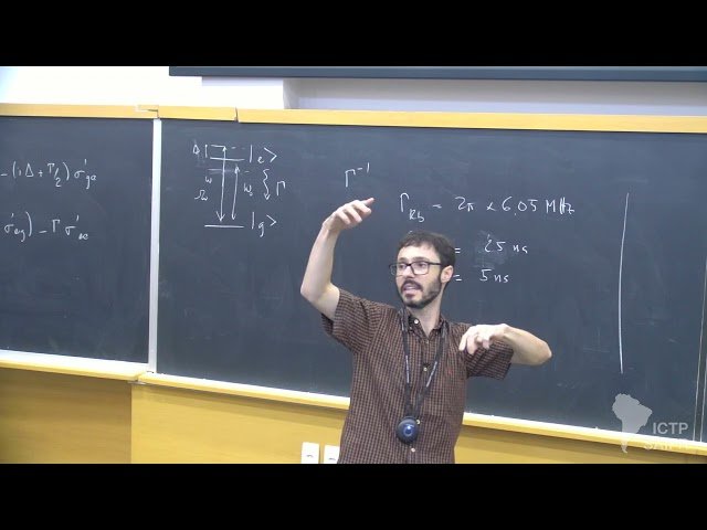 Introduction to Cooling and Trapping Atoms - Class 3