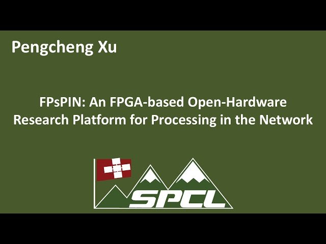 FPsPIN - An FPGA-based Open-Hardware Research Platform for Processing in the Network
