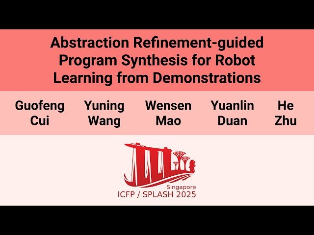 Abstraction Refinement-Guided Program Synthesis for Robot Learning from Demonstrations