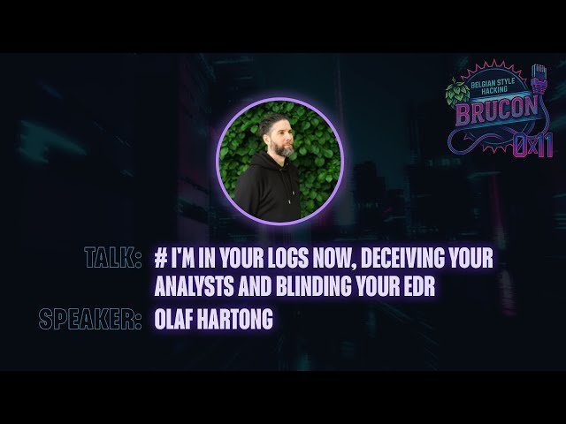 I'm in Your Logs Now - Deceiving Your Analysts and Blinding Your EDR - 11