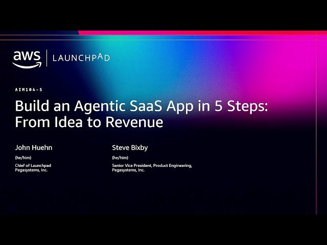 Build an Agentic SaaS App in 5 Steps - From Idea to Revenue