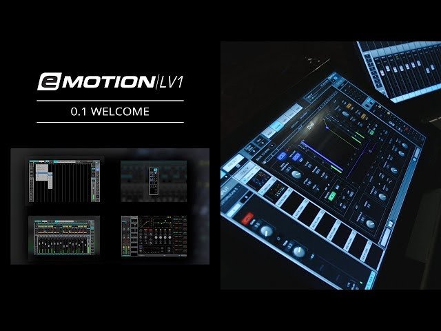 eMotion LV1 Live Mixer - In-Depth Video Tutorials