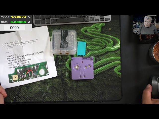 Nintendo Game Boy Advance SP - Customer Installed USB-C Port Repair and Troubleshooting