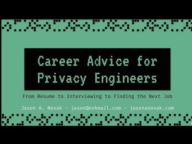 Free Video Career Advice for Privacy - D64ae4ddae89