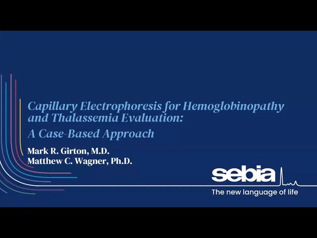 Capillary Electrophoresis for Hemoglobinopathy and Thalassemia Evaluation - A Case-Based Approach