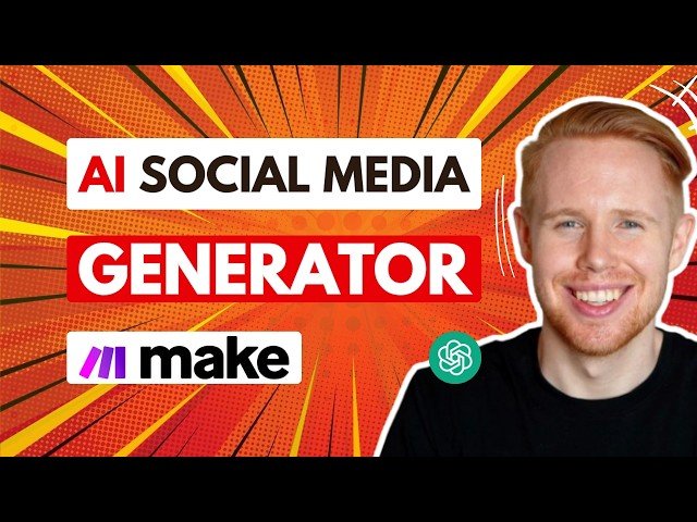 This Make.com System Automates All Social Media Content - 50+ Posts Daily