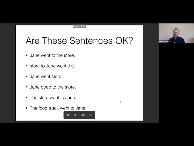 Neural Networks for Natural Language Processing 2021