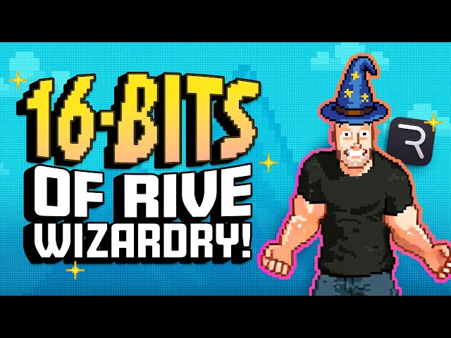 How I Used Rive to Build a Punchy Pixel Art Character for My Website