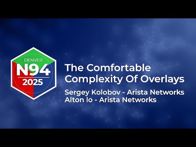 The Comfortable Complexity of Overlays