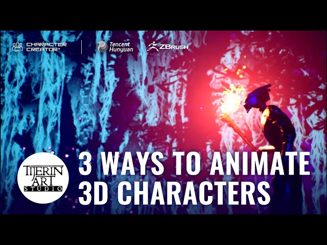 How to Animate AI-Generated Characters - 3 Ways from Hunyuan3D to CC4