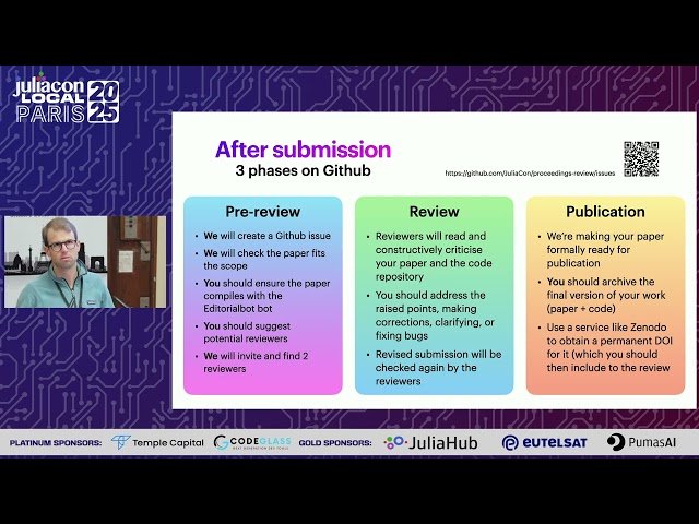 JuliaCon Proceedings - Behind the Scenes