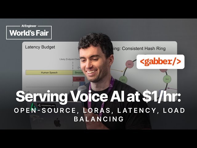 Serving Voice AI at $1/hr - Open-source, LoRAs, Latency, Load Balancing