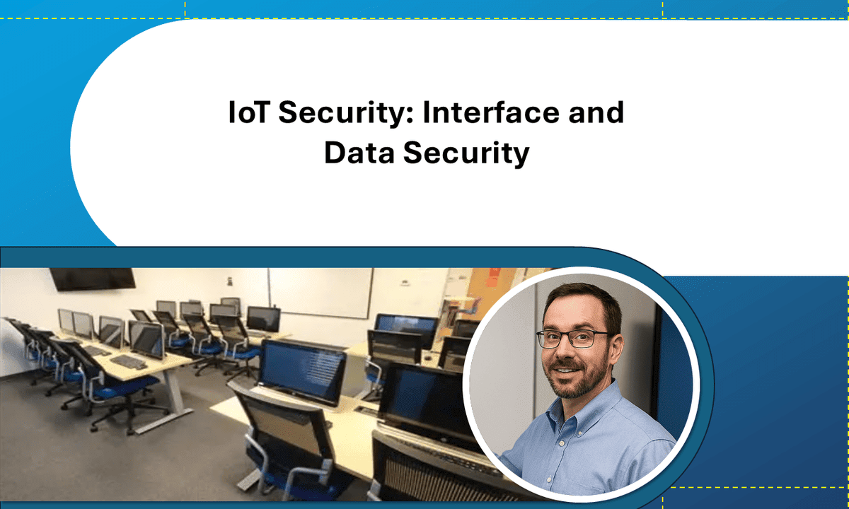IoT Security: Interface and Data Security