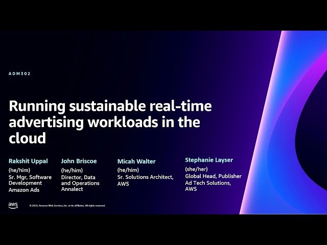 Running Sustainable Real-Time Advertising Workloads in the Cloud