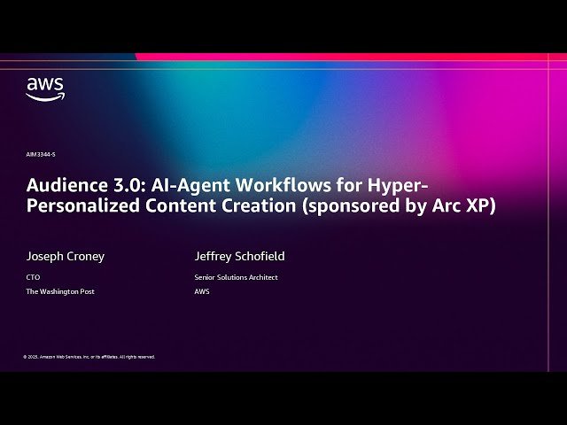 Audience 3.0 - AI-Agent Workflows for Hyper-Personalized Content Creation