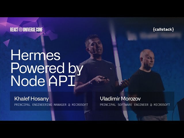 Hermes + Node API - A Match Made in Heaven