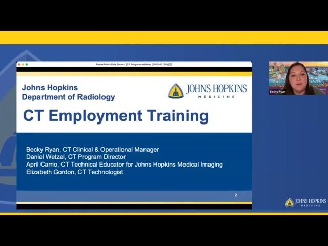 Free Video: Getting Paid to Learn CT - Johns Hopkins CT Training ...