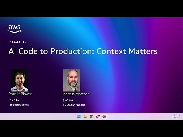 AI Code to Production - Context Matters