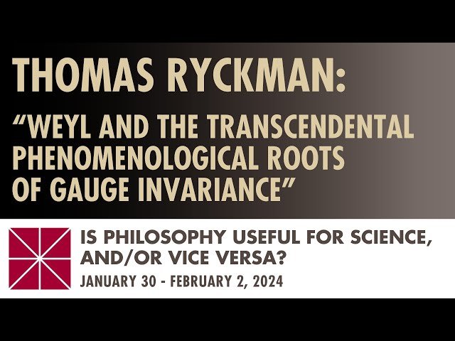 Weyl and the Transcendental Phenomenological Roots of Gauge Invariance