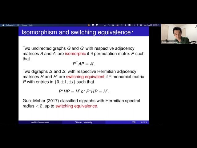 Workshop on Algebraic Graph Theory and Quantum Information