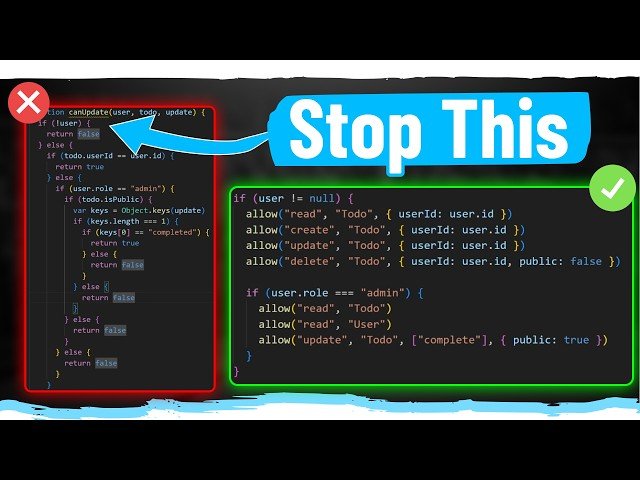 Stop Making This Massive Authorization Mistake - Building Robust Permission Systems with CASL