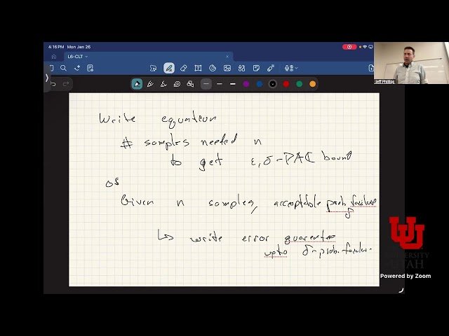 Foundations of Data Analysis - Central Limit Theorem - L6