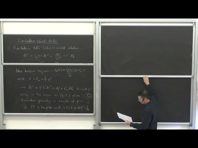 Black Hole Thermodynamics - Lecture III