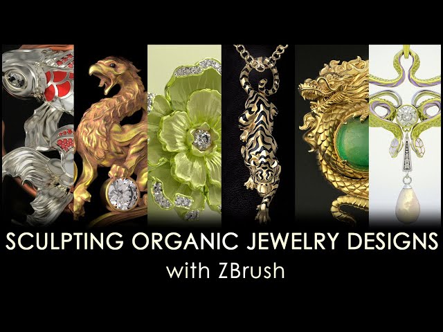 Sculpting Organic Jewelry Designs with ZBrush - ZBrush 2025
