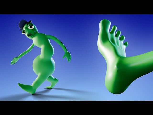 Preventing Foot Slipping in Blender Character Animation