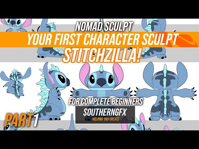Nomad Sculpt for Beginners: Character Blocking Basics - Part 1 (2025)