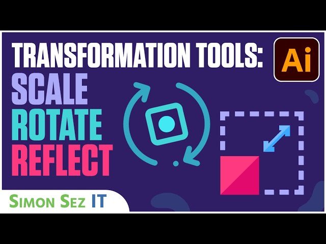 Adobe Illustrator CC Essentials - Master Transformation Tools - Scale, Rotate and Reflect