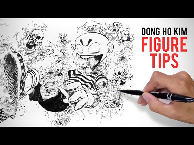 Draw Characters from Imagination - Dynamic Poses Using Chest and Pelvis Angles