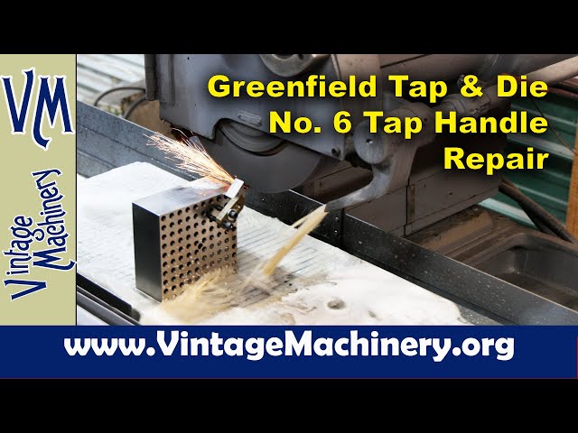Repairing a Greenfield Tap and Die No. 6 Tap Handle - Tool Steel Restoration Tutorial course thumbnail
