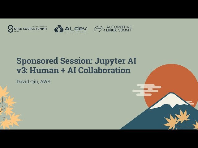 Jupyter AI v3 - Human + AI Collaboration