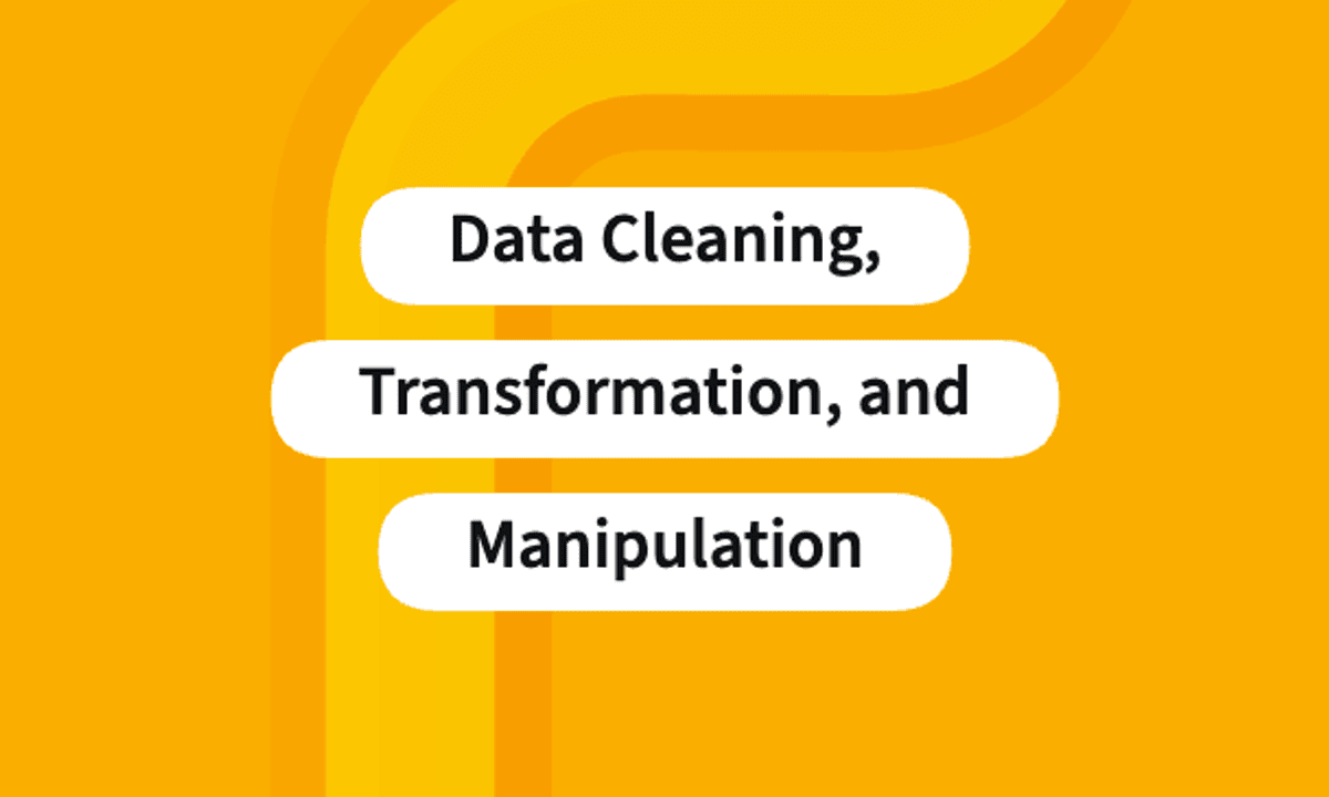 Data Cleaning, Transformation, and Manipulation