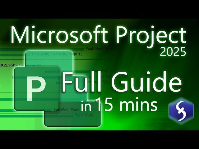 Microsoft Project Tutorial - Complete Guide for Beginners