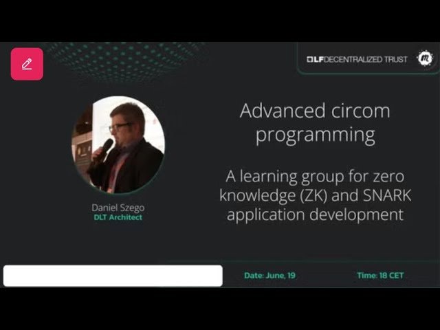 Advanced Circom Programming for Zero Knowledge and SNARK Development