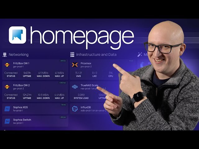 Setting Up a New HomeLab Dashboard with Homepage