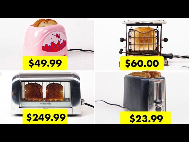 Testing 19 Toasters to Find Which One Toasts Best - $24 to $400