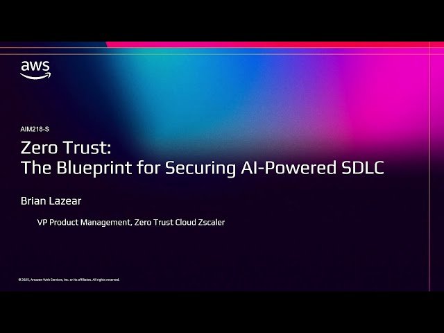 Zero Trust - The Blueprint for Securing AI-Powered SDLC